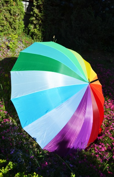 Зонтик-радуга